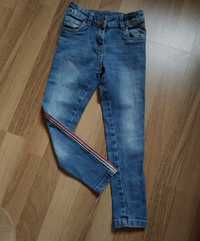 Jeans c/riscas laterais 5 anos