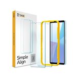Защитное стекло 1stcase SimpleAlign 2-pack Sony Xperia 10 V/VI Clear