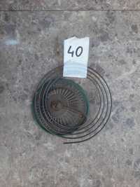 40 Gong spiralny starego zegara mały 10cm