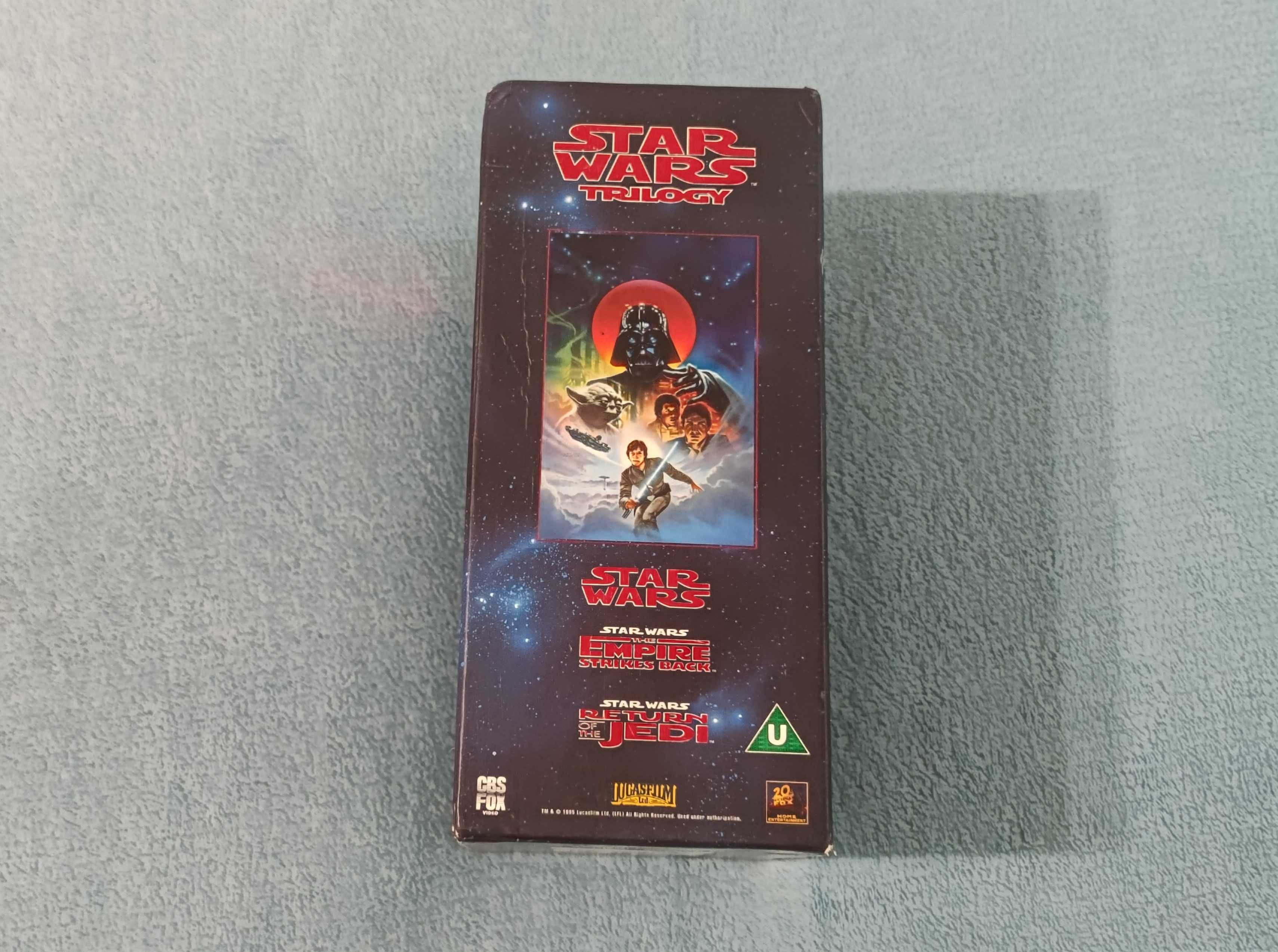 Star Wars Trilogy на VHS, лицензия!