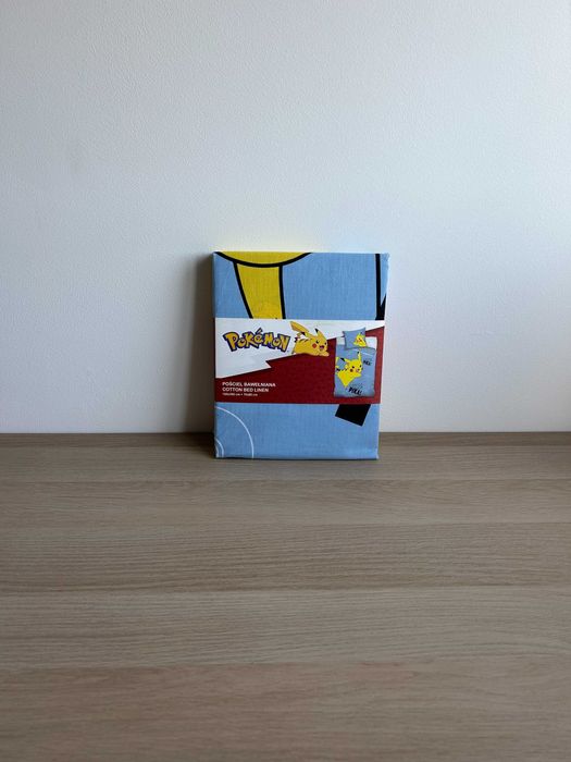 NOWA bawełniana pościel dziecięca 160x200 Pokemon Pikachu