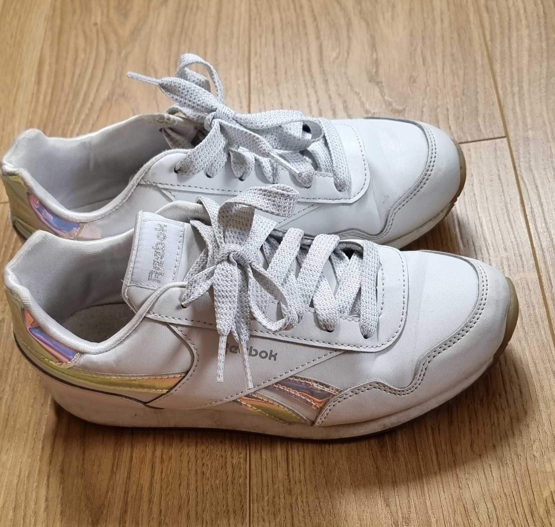 Buty sportowe Reebok Royal Classic G57517 rozmiar 35 białe błyszczące