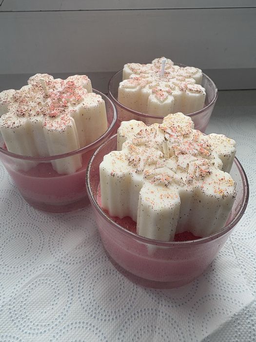 Świece sojowe recznie robione