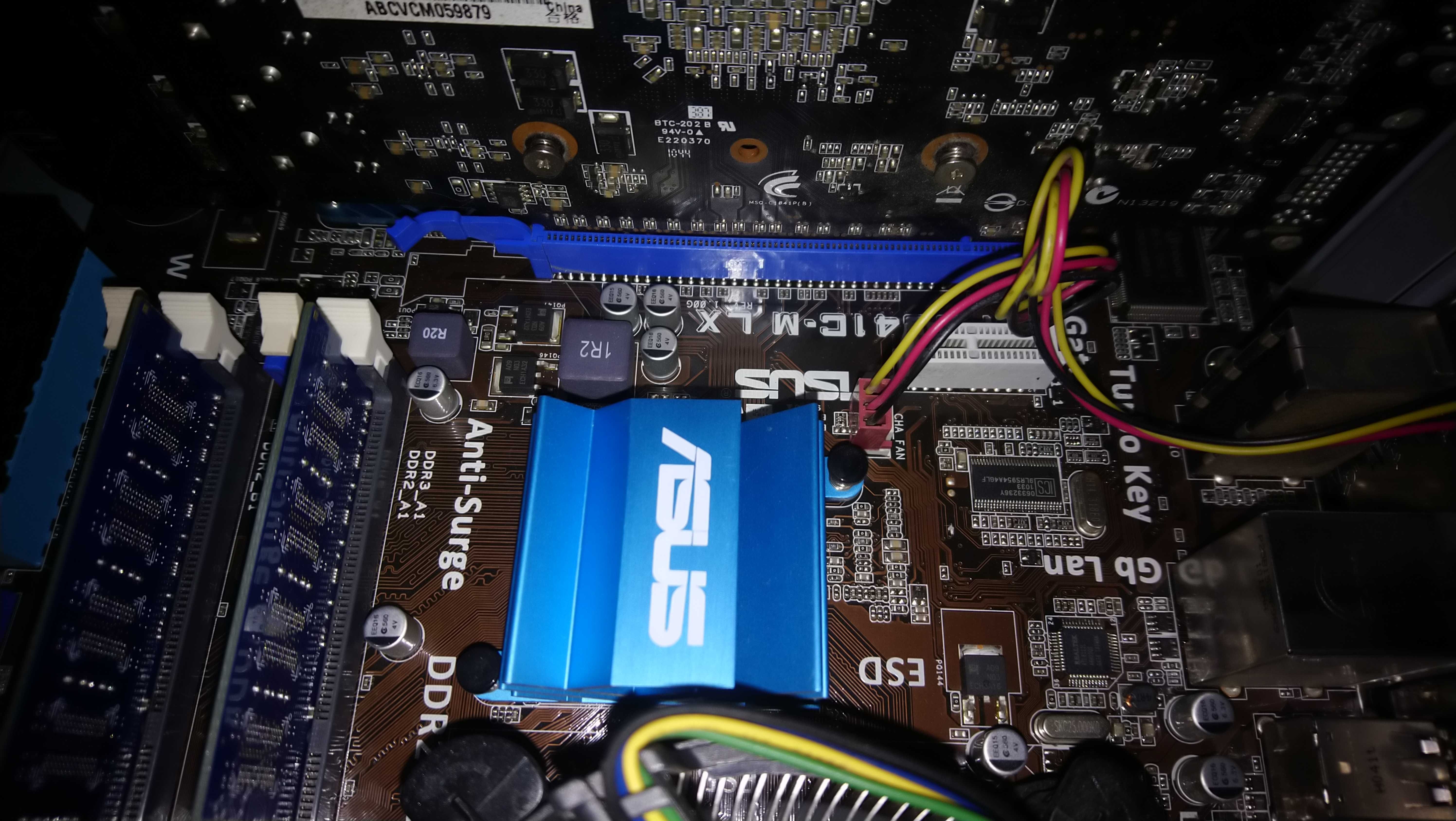 Płyta główna Asus P5GC41C-M LX Procesor 4GB RAM Chłodzenie