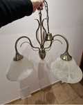 Lampa wisząca + dwa kinkiety