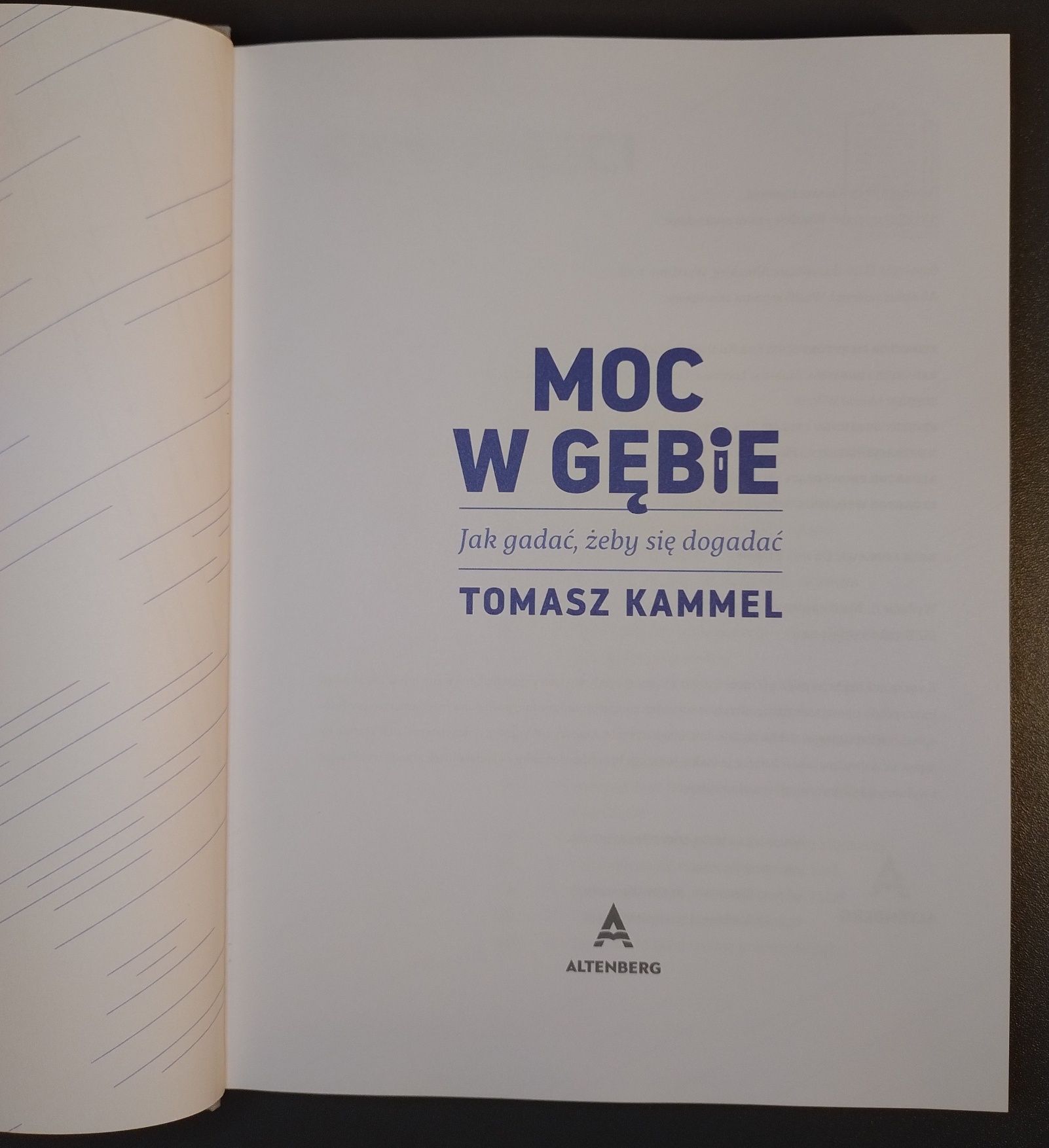 Moc w gębie. Tomasz Kammel