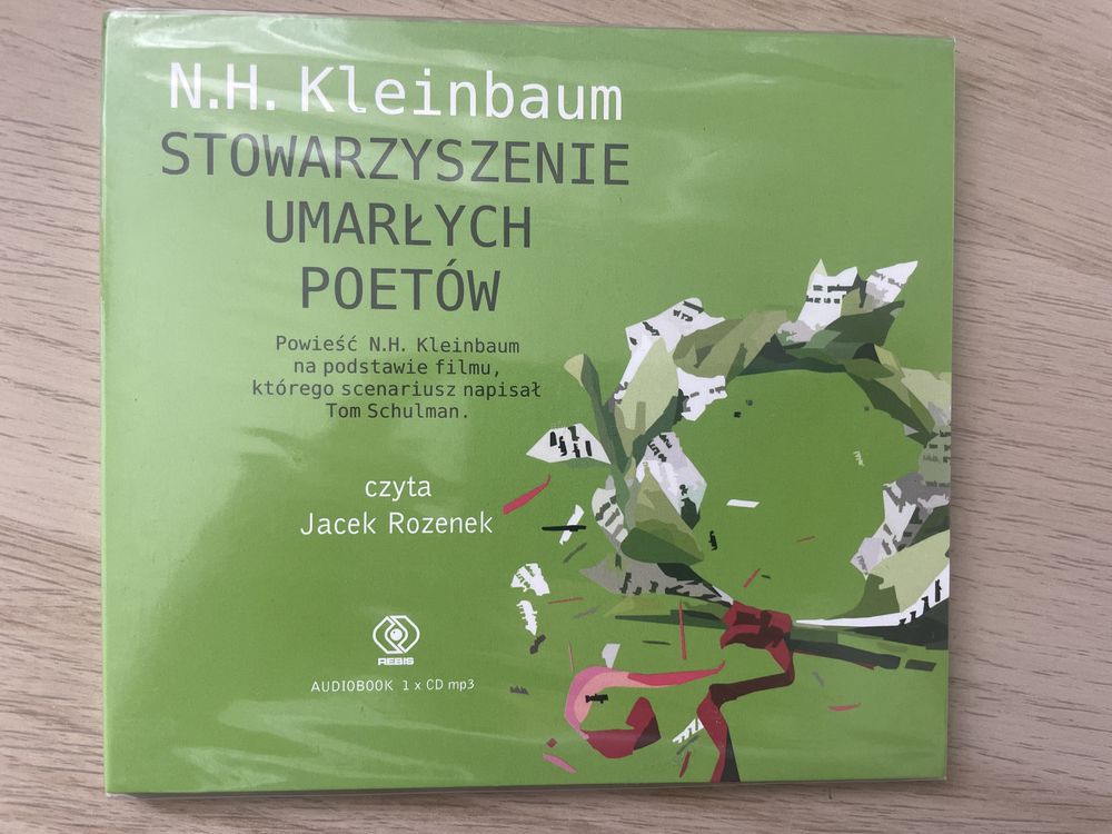 Stowarzyszenie umarłych poetów audiobook cd Kleinbaum