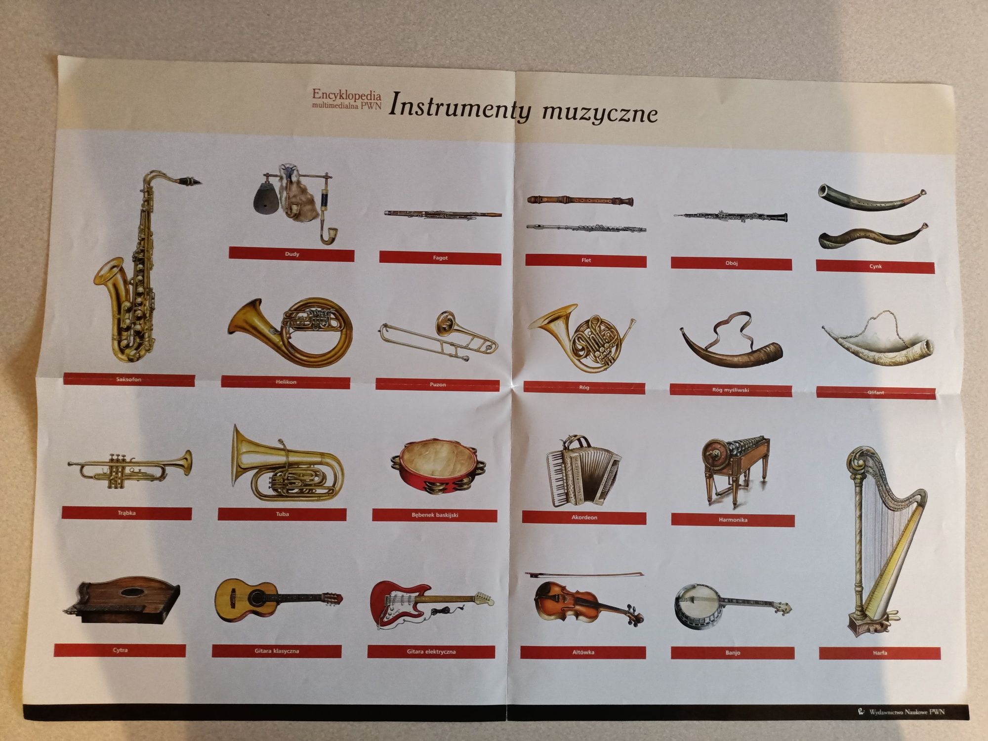 Dwa plakaty, Historia Polskiego Orła i Instrumenty muzyczne