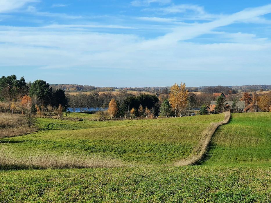 działka pod Mikołajkami, 550 m od jez. Inulec, w ratach 1447zł/miesiąc