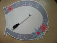 Tablica magnetyczna i zmywalny marker