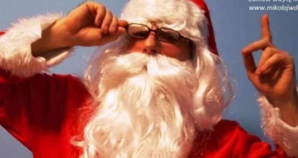 Mikołaj  do wynajecia.