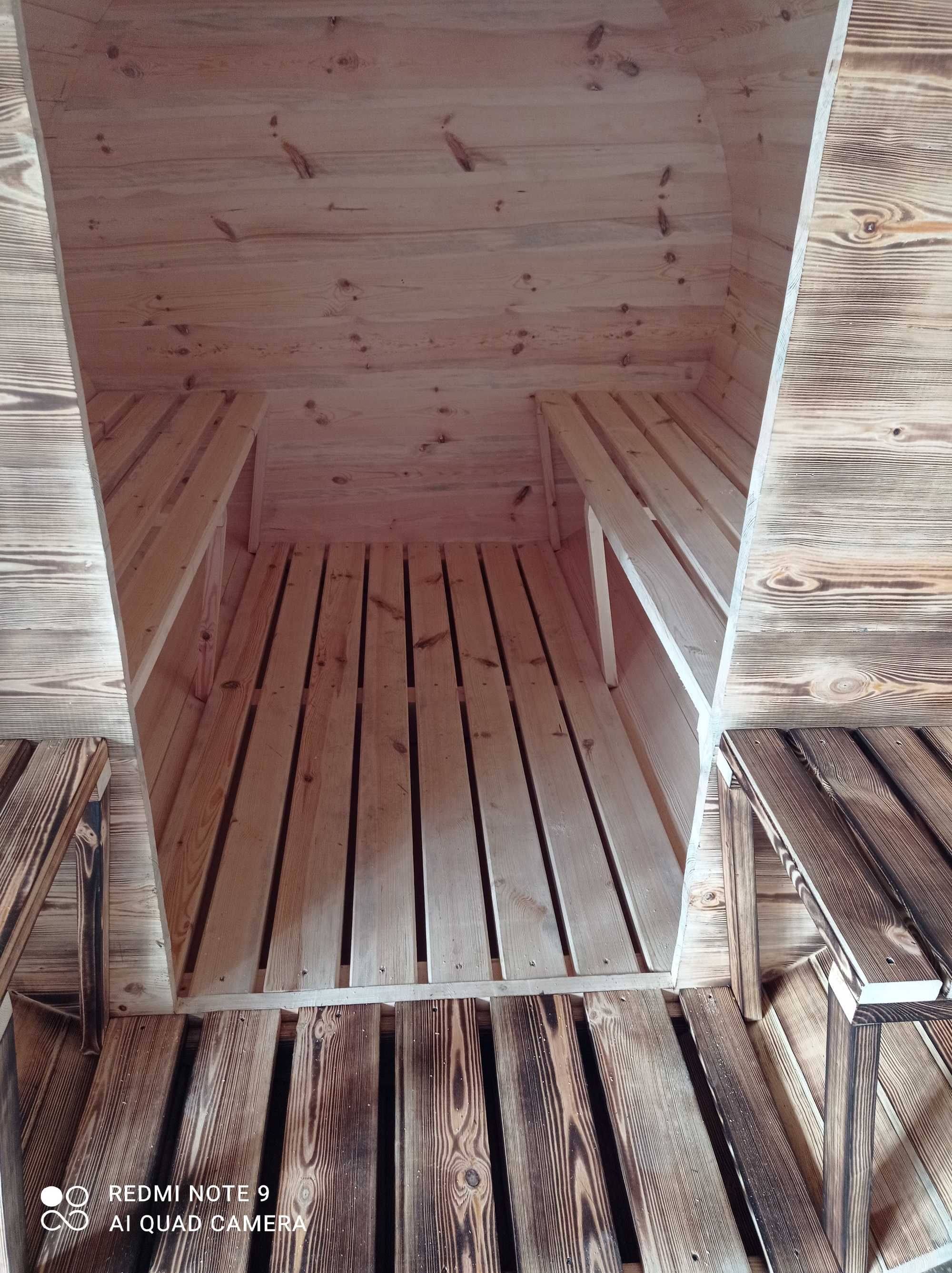 Sauna ogrodowa fińska