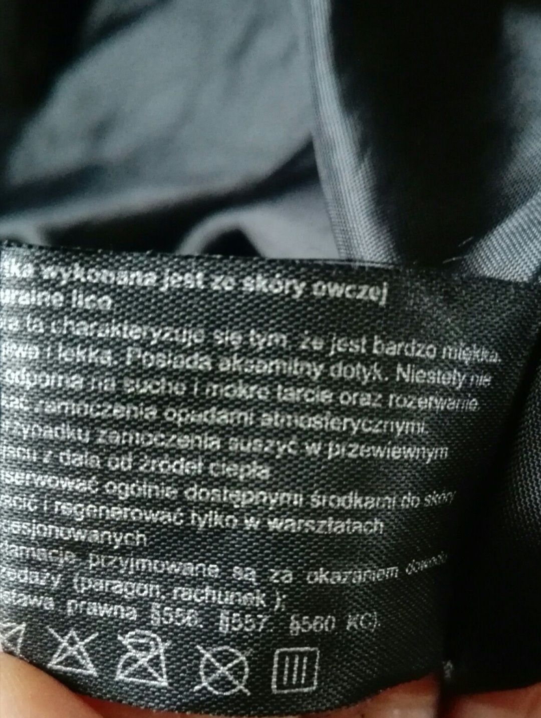 Długi płaszcz damski ze skóry