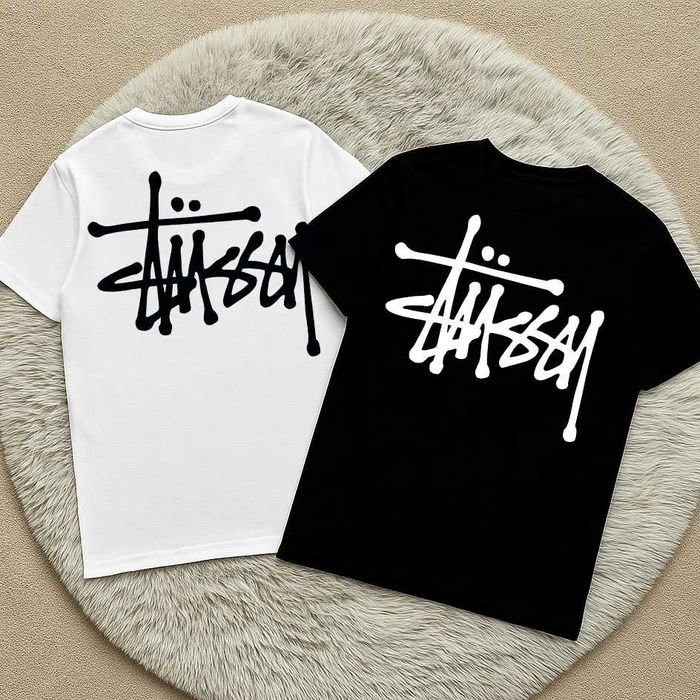 Stussy — Новая футболка Стусси — Teddy — XS S M L XL XXL — BIG Logo