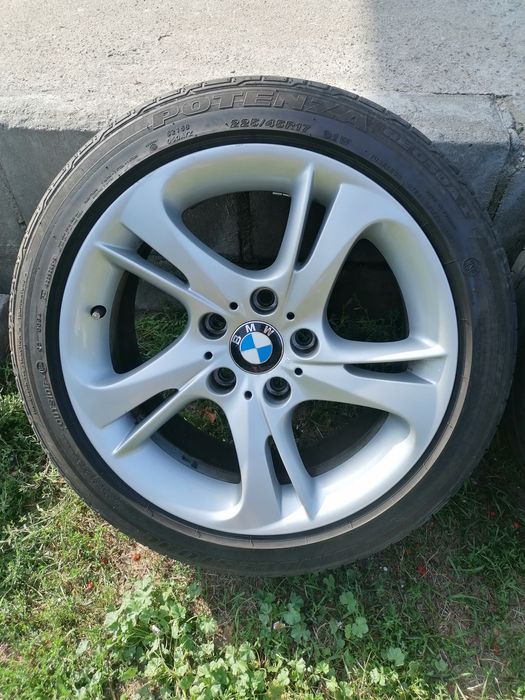 Alufelgi Bmw z4 e89 e46 e90 17 cali 8j i 8,5j 5x120 letnie opony koła