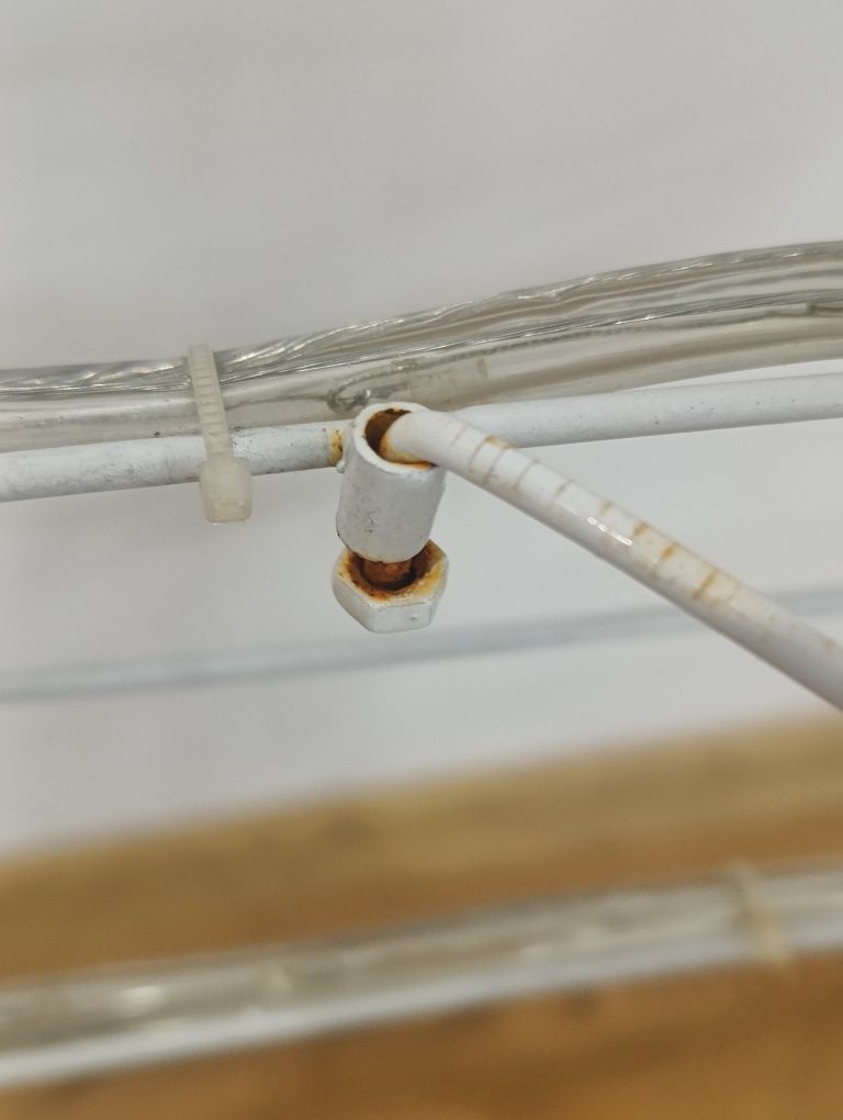 Renifer świetlny LED gigant XXL 115cm jelonek świąteczny biały zimny