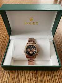 Rolex Daytona Pink Rose Black Dial zegarek nowy zestaw