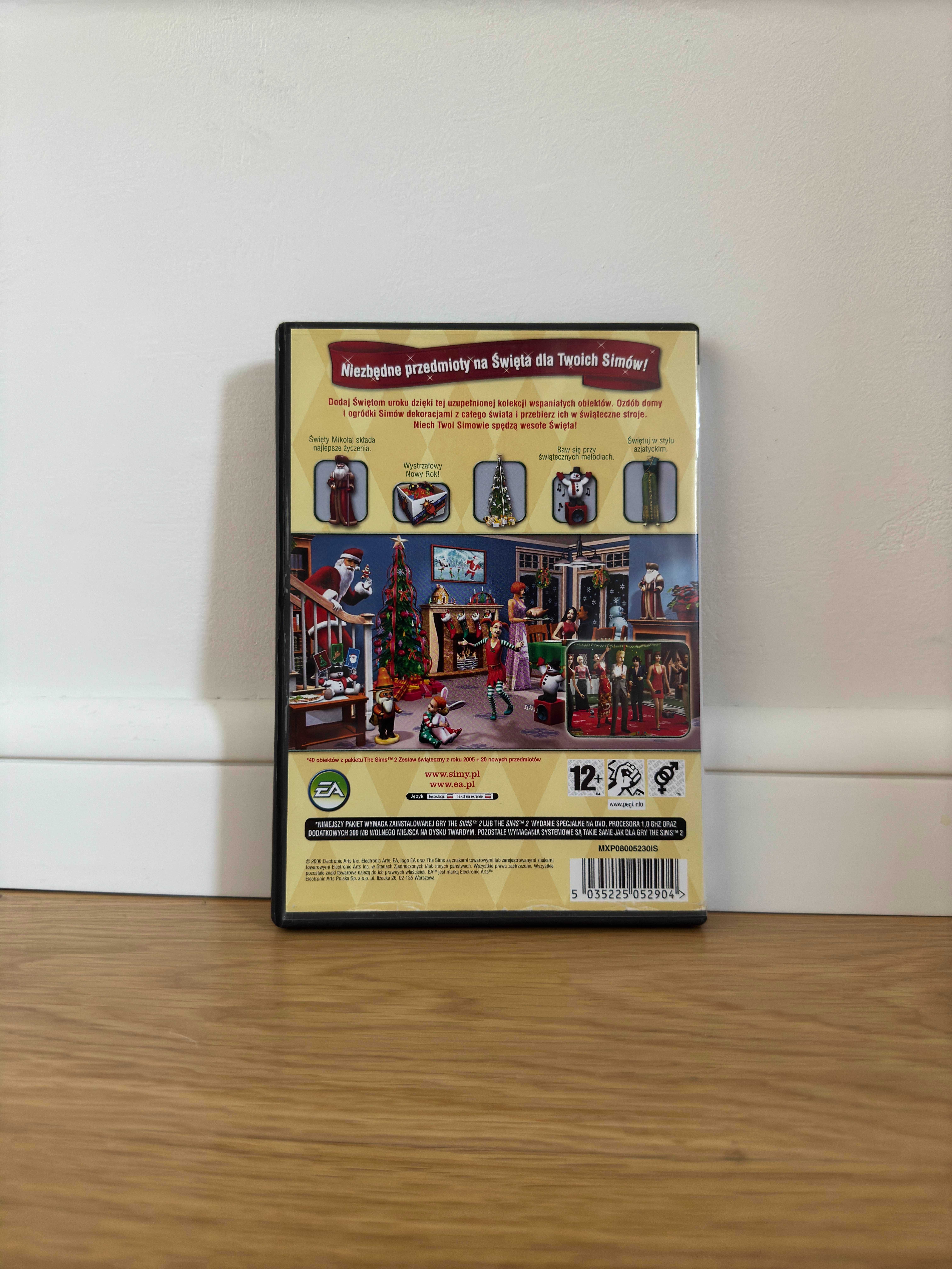Dodatek do gry The SIMS 2 Na Święta Akcesoria