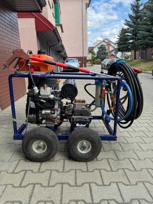 Myjka spalinowa 27 KM  wysokociśnieniowa 500bar 900l/h  15l/min