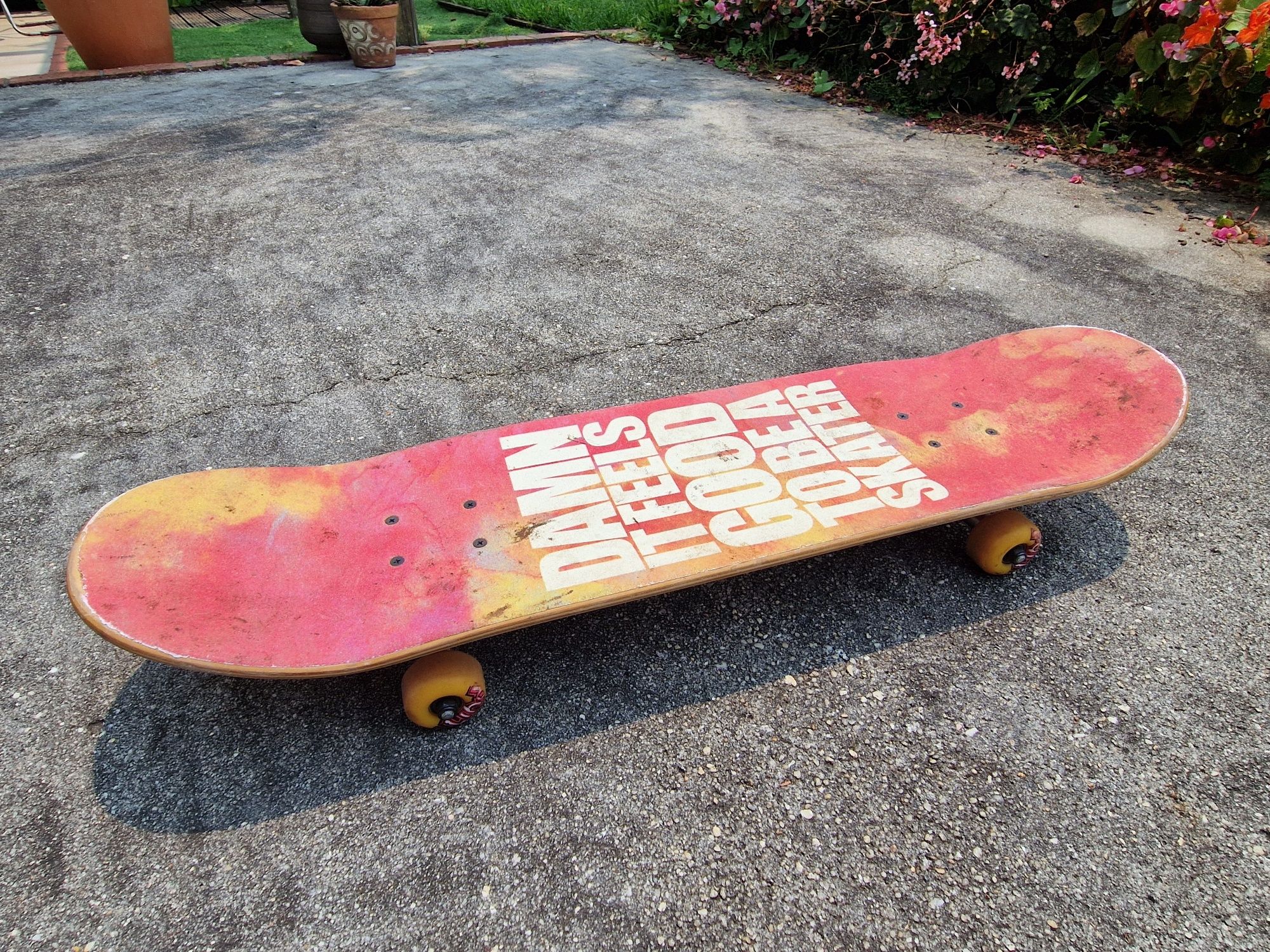Skate usado profissional.