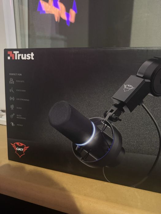 Mikrofon Trust GXT-255+ USB z ramieniem – jak nowy