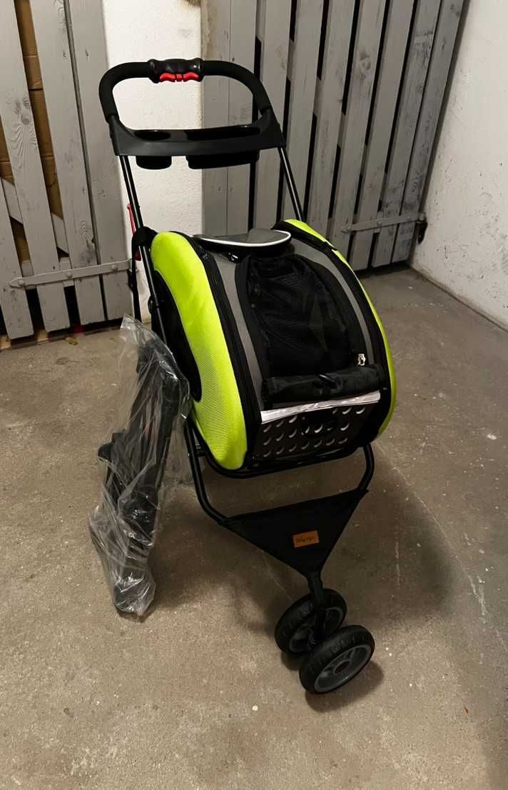 Sprzedam wózek transporter Combo 5 w 1 marki Ibiyaya - zielony.