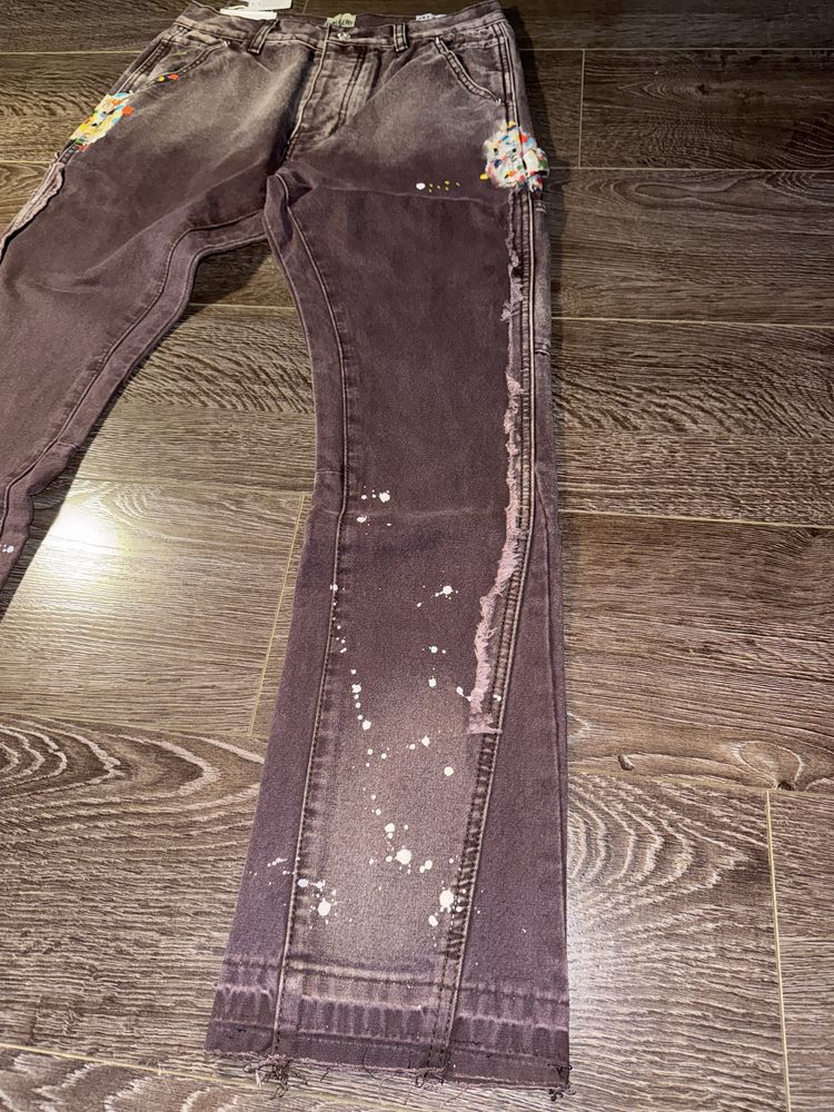 Джинсы gallery dept jeans Flared клёш галери депт opium vamp style