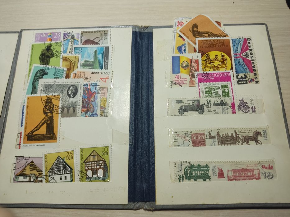 Радянські марки.