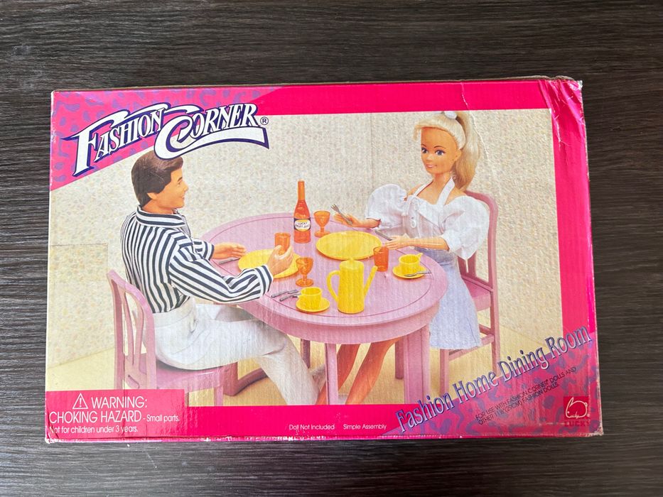 Meble Barbie 3 komplety zestaw