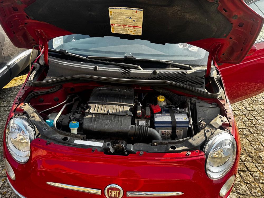 Fiat 500C caixa automática