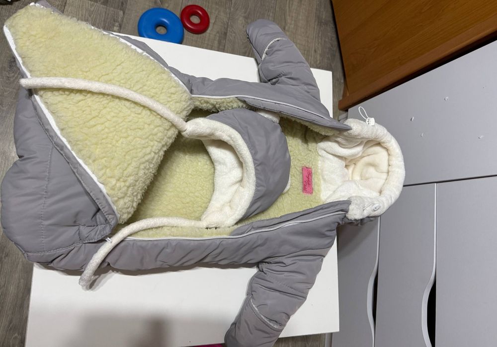 Комбінезон конверт зимовий 0-6