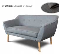 Sofa dwuosobowa styl skandynawski