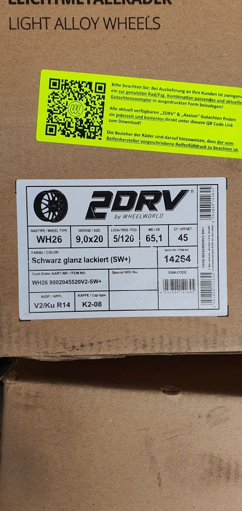 "20 5x120 Vw T5 T6 Amarok nowe