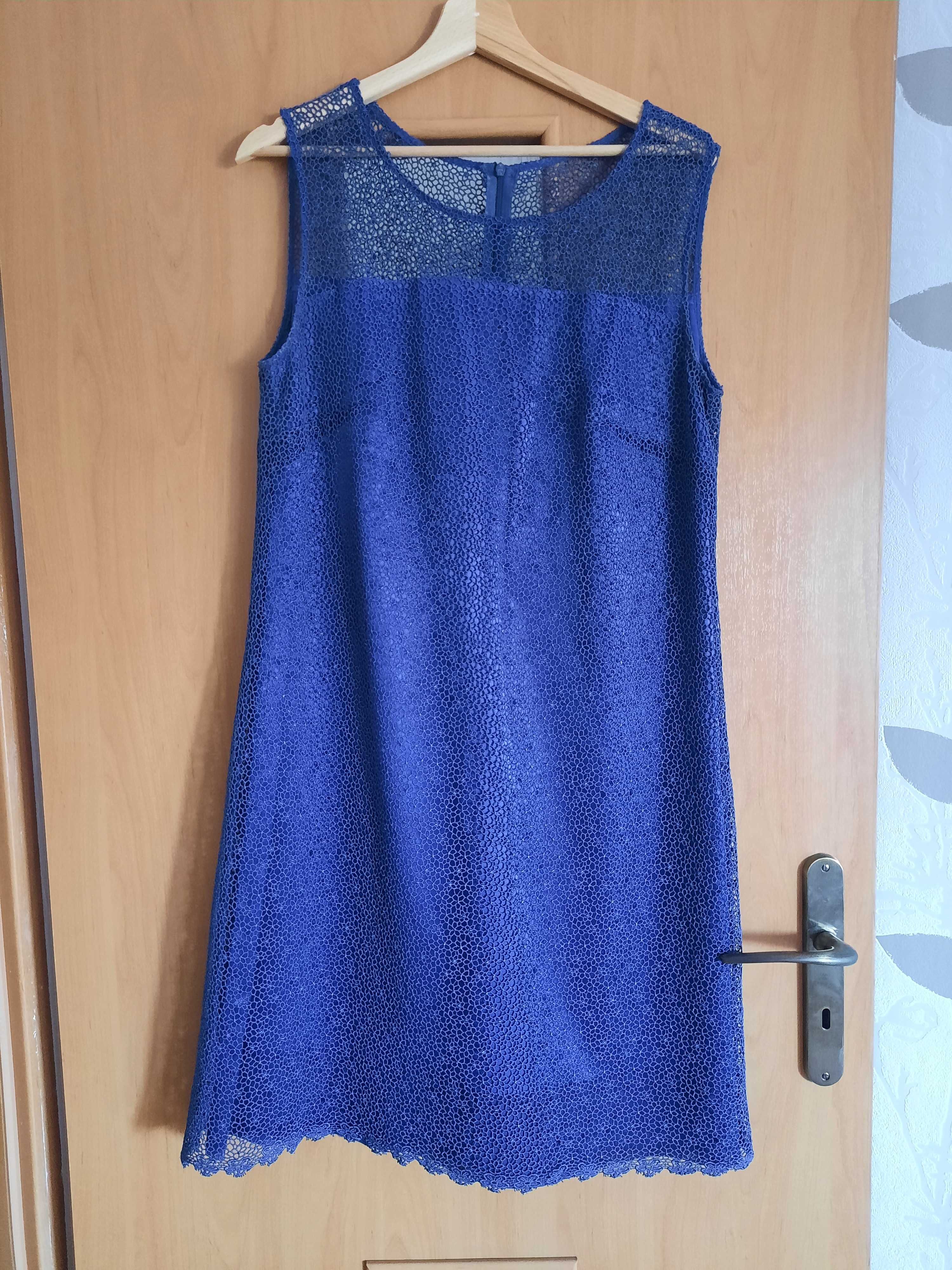 3 Sukienki eleganckie rozmiar  44 z podszewką