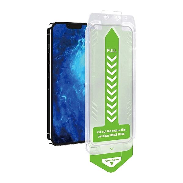 Szkło hartowane 9H z ramką montażową do iPhone 14 Pro Max Wozinsky Pre