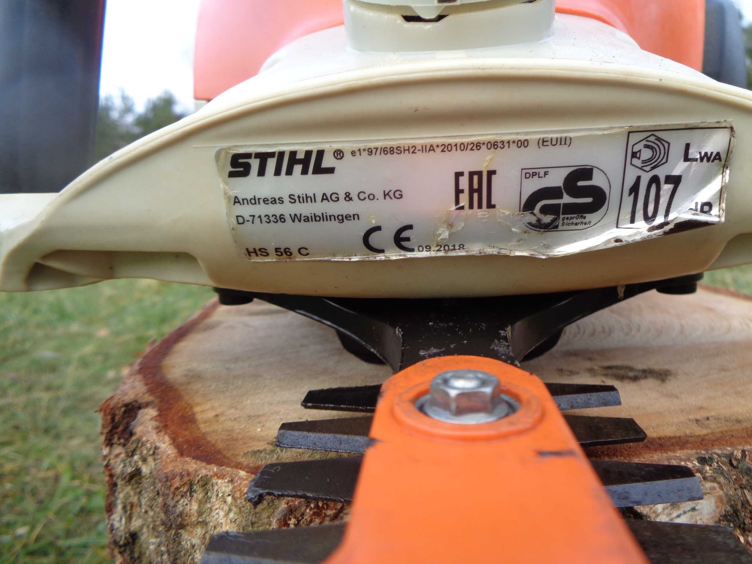 Nożyce spalinowe do żywopłotu Stihl HS 56 C !!!