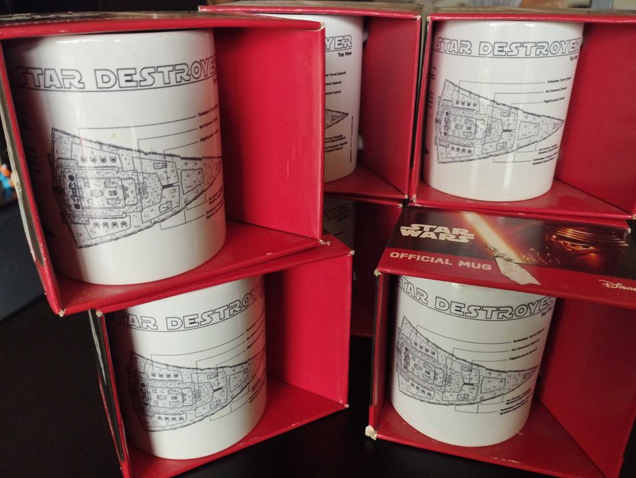 NOVA - Caneca do Filme Star Wars - Star Destroyer - PAGUE 3 LEVE 4