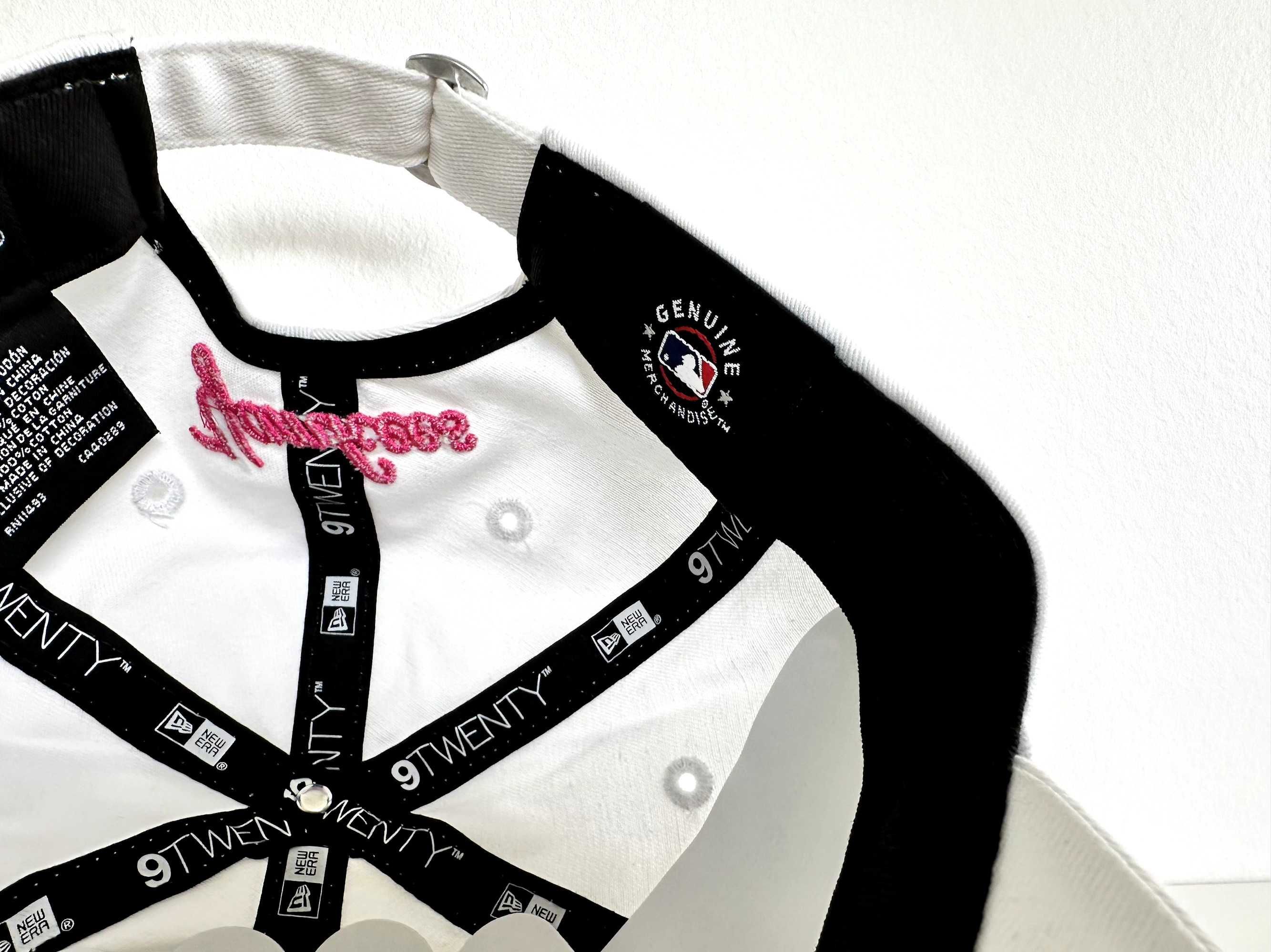 Czapka z daszkiem NEW ERA 9TWENTY 920 NewYork Yankees biały + różowy