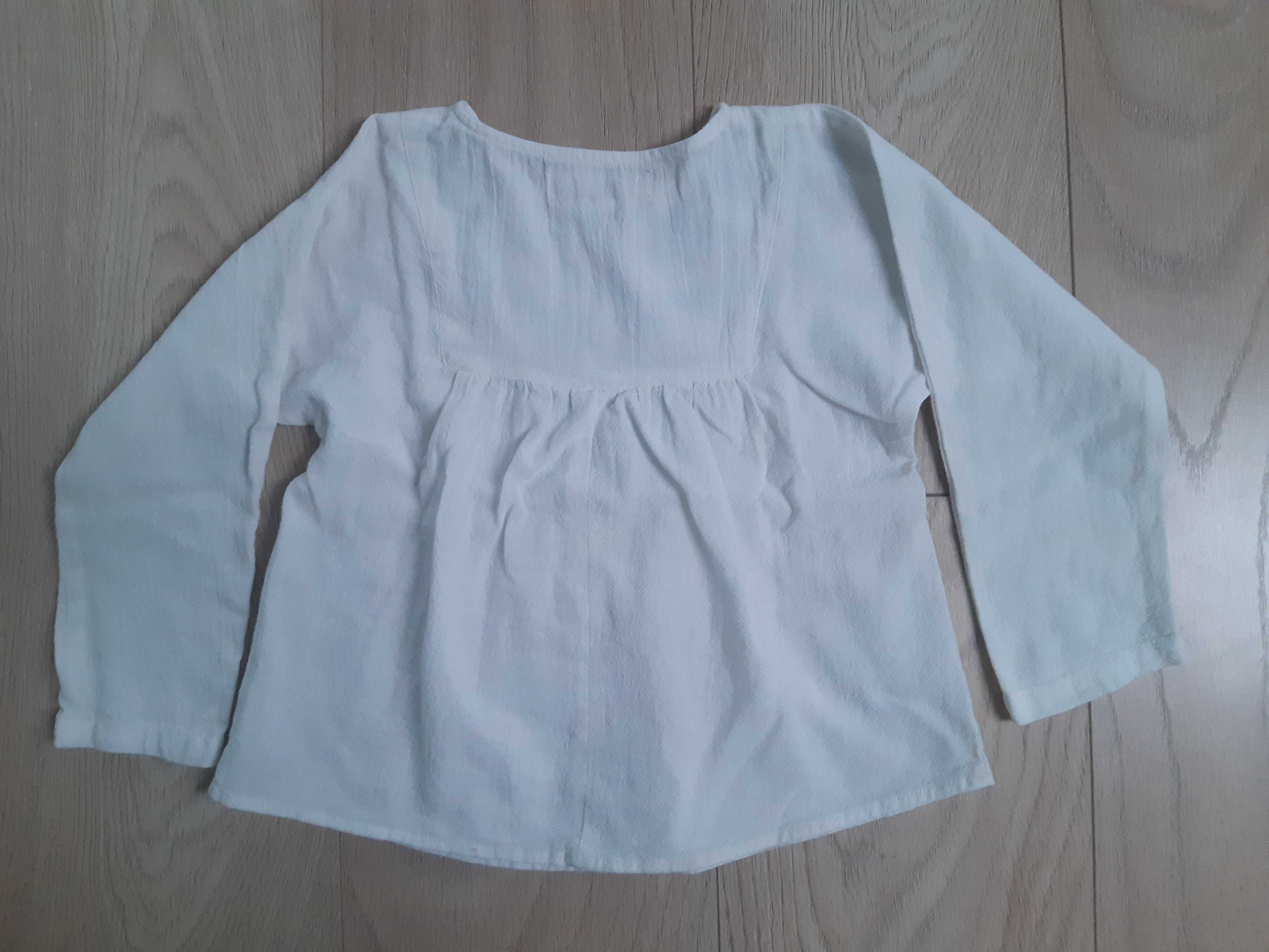 Koszula elegancka dla dziewczynki Zara r.110