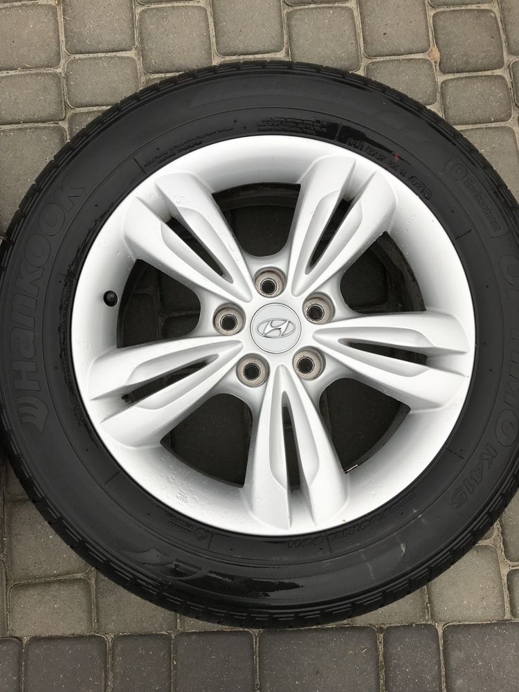 Alufelgi 5x114,3 17 cali Hyundai Tucson Kona ix35 opony 225/60/17