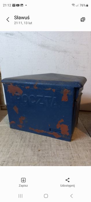 Stara skrzynka Pocztowa