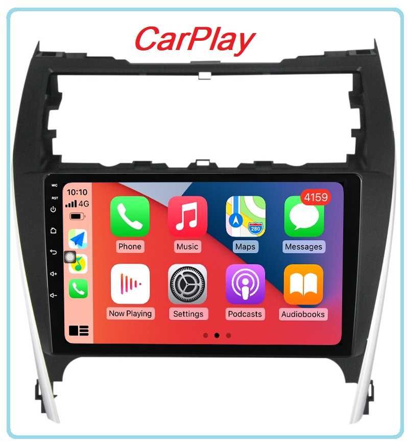 Магнітола Toyota Camry Android, Qled, GPS, USB, 4G, CarPlay!