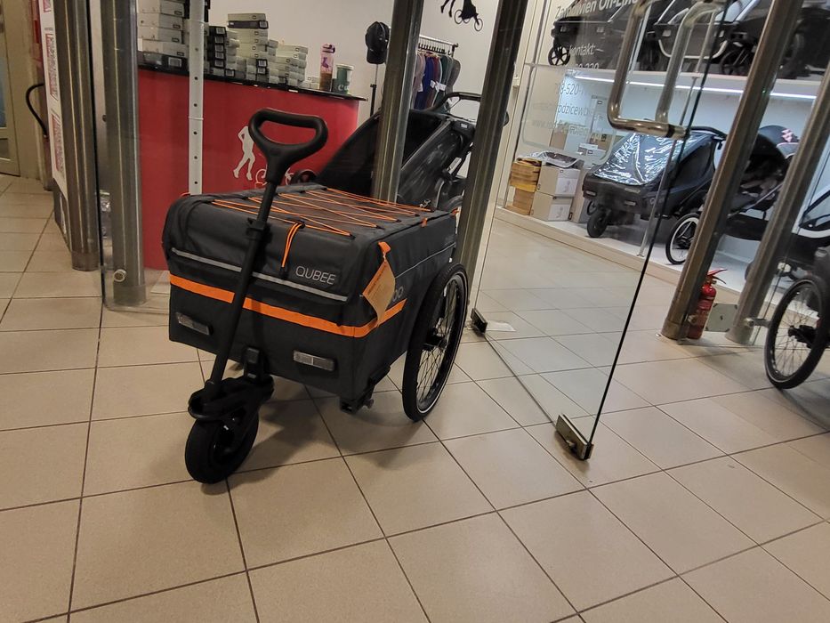 Qerdioo Qubee przyczepka rowerowa transportowa wozek