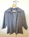 Camisa cinzenta Mango Suits, tamanho 40