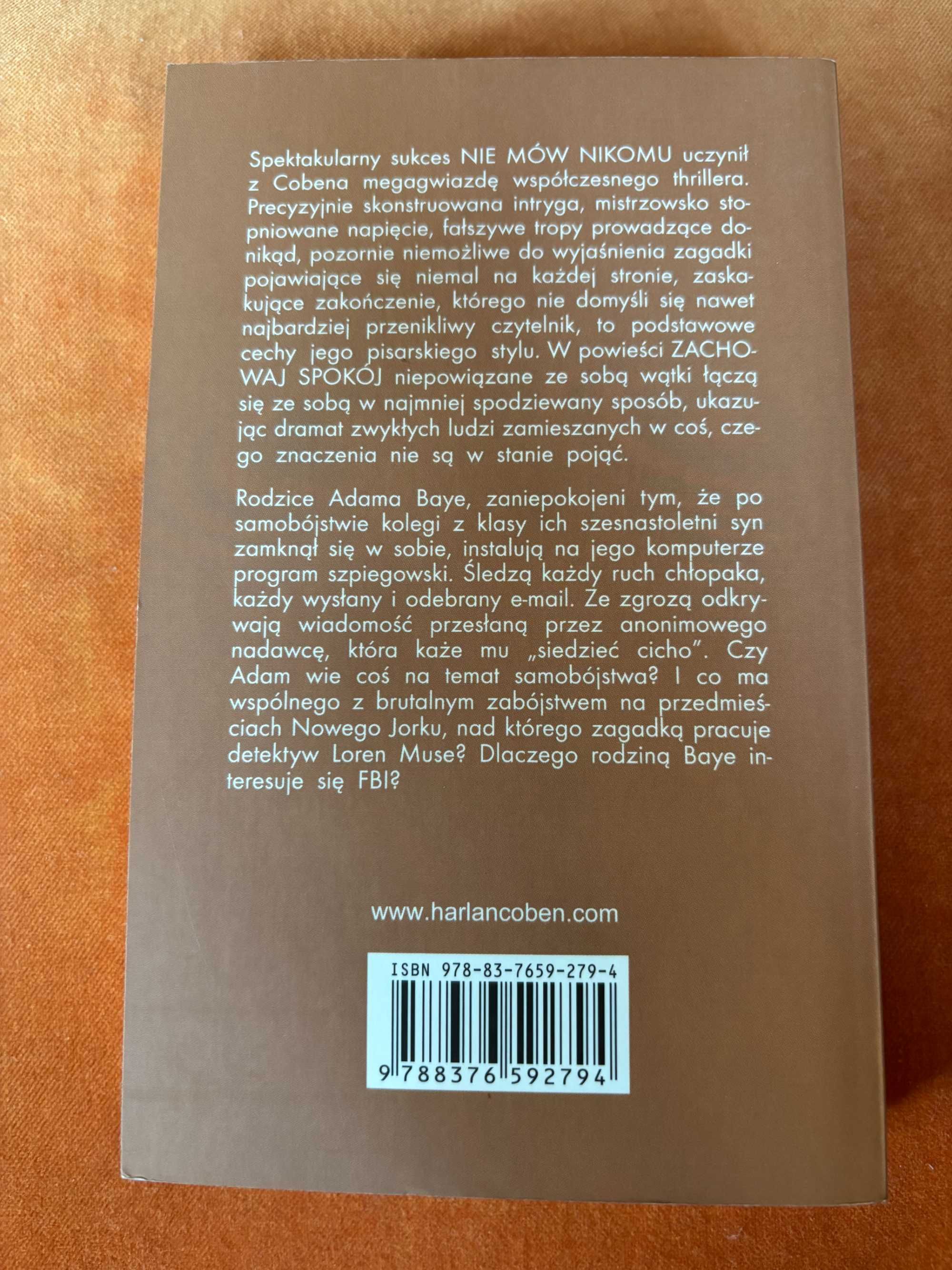 Harlan Coben "Zachowaj spokój"