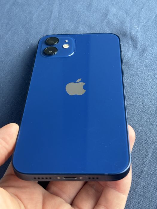 Iphone 12 niebieski, 256gb, 91% + inne