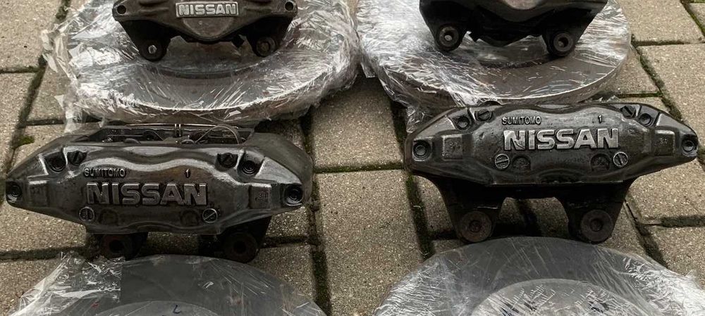 nissan skyline GTR hamulce przód: zaciski tarcze 200sx s13 s15 s14 gt