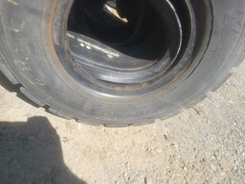 Opony przemysłowe 250/75R12 Michelin wózek widłowy