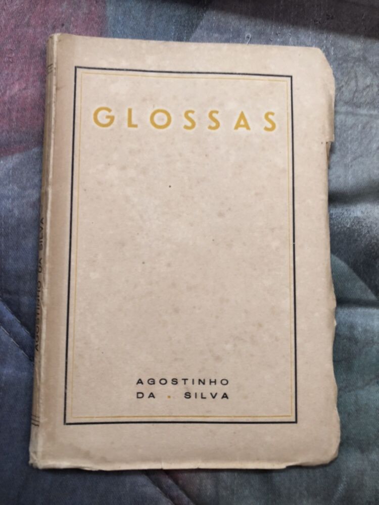 1945 Edição de Autor - Agostinho da Silva - GLOSSAS