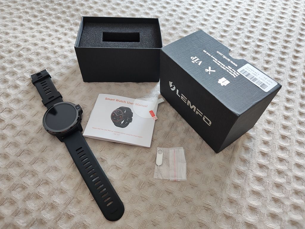 Smartwatch Lemfo Lemp (dm30) z dwoma kamerami 5/5mpx 4/64gb + 2 paski